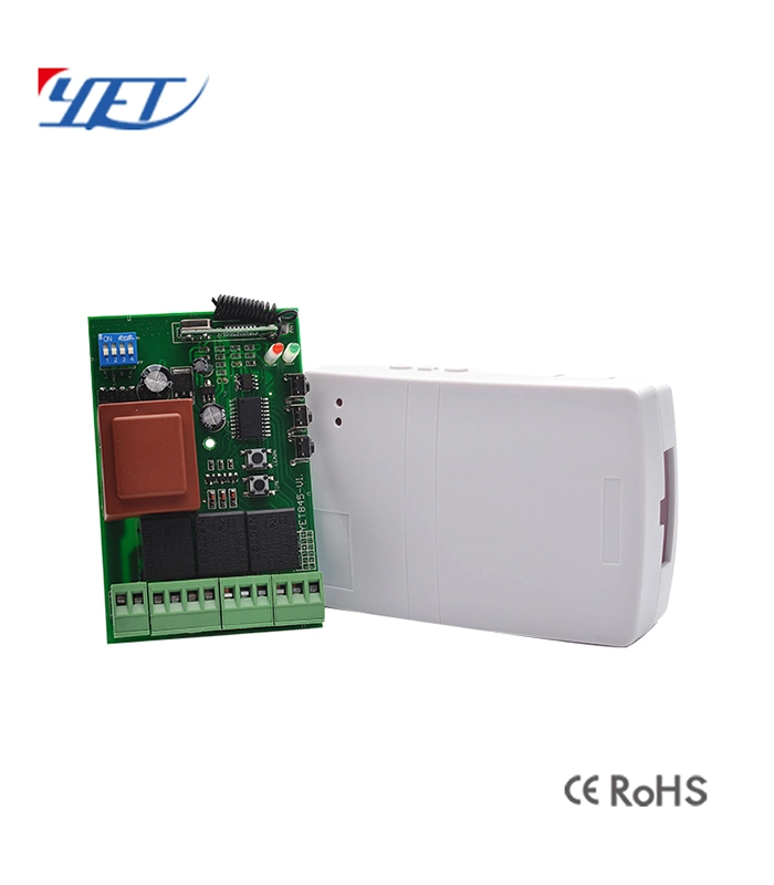 Yet845 High Security Work with Mobile Phone 220V Tubular Motor WiFi Controller for Automation Home